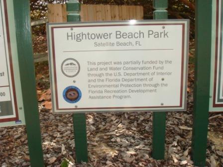Hightower Beach Sign